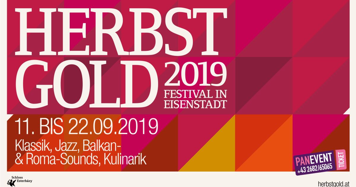 Herbstgold 2020 Festival Eisenstadt - Haydn Fest, Jazz, Balkan ...